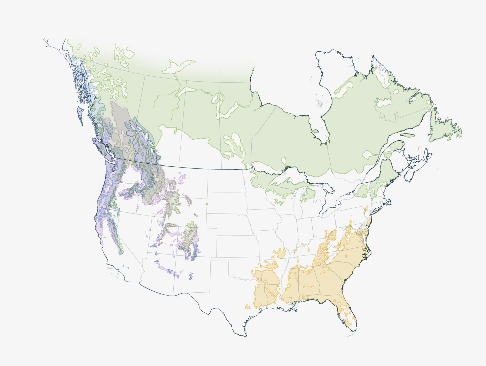 Specie Map All Regions