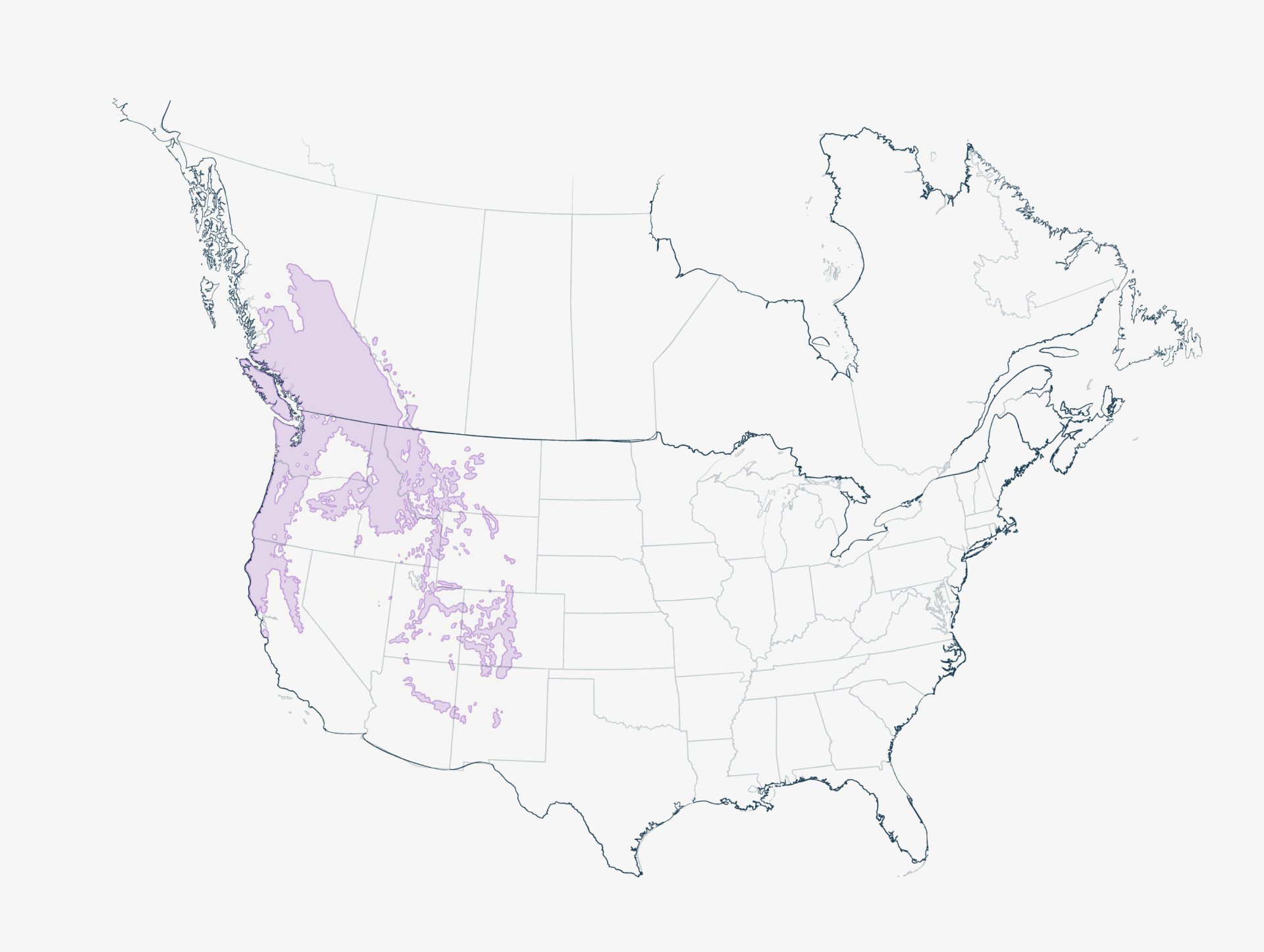 Douglas Fir-Larch Source Region